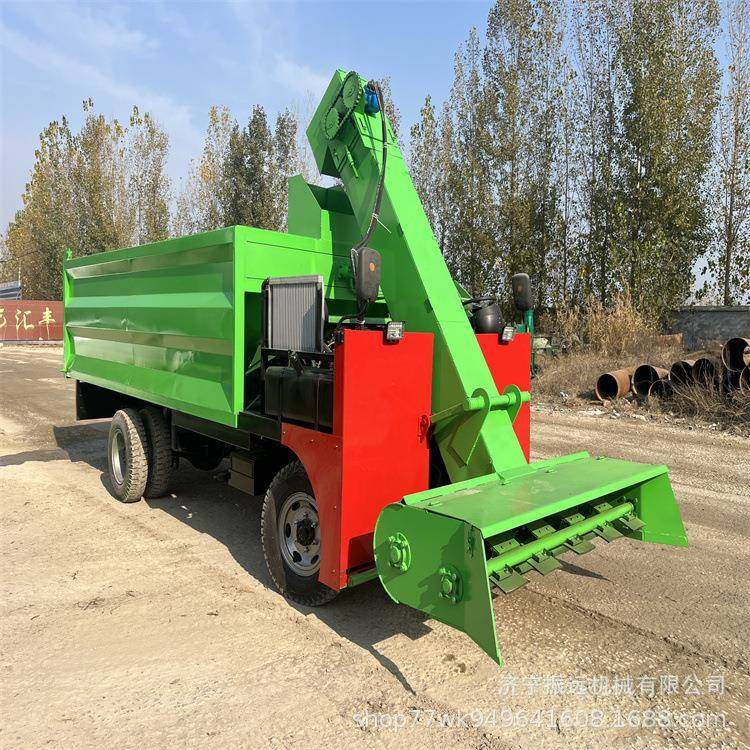 液压翻斗铲粪装车机牛粪扒粪清理机圈舍内自走式收粪清粪机,畜牧/养殖物资,特种养殖设备,淘宝优惠券,粉丝福利购,淘宝优惠卷