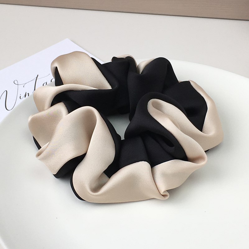 大肠发圈女韩系时尚洋气q2025新款高级感头绳丸子头扎头头花高质