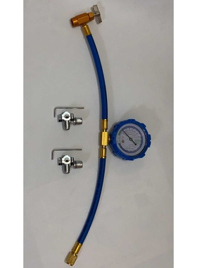 R134A欧美专用汽车空调家用系统1/4SAE接口检测补充加氟管8014VC