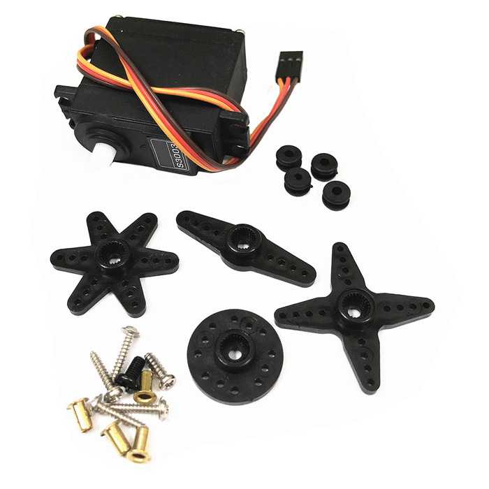 S3003飞机遥控航模船用/机器人舵机/车用/机械摆臂