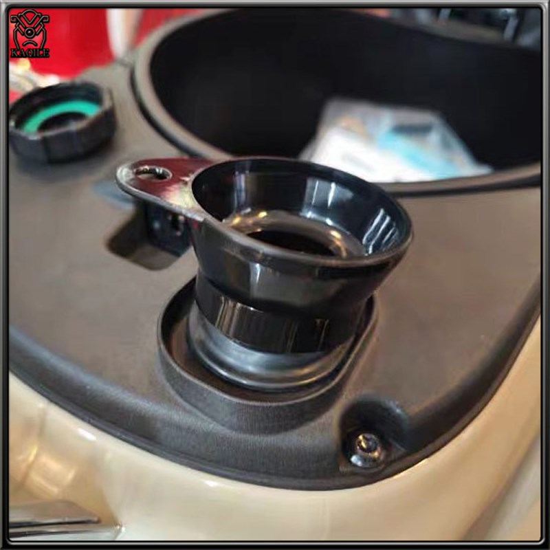 适用比亚乔vespa改装春天冲刺150自动跳枪 加油漏斗 GTS300防静电