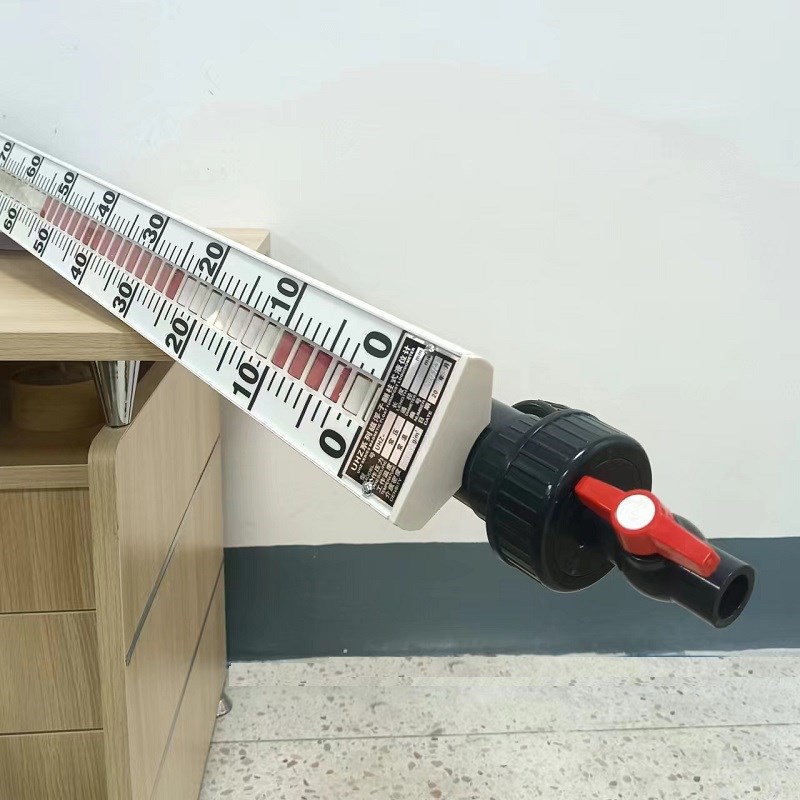 UHZ磁翻板液位计水位计UPVC塑料带远传4-20mA模拟磁性开关量输出