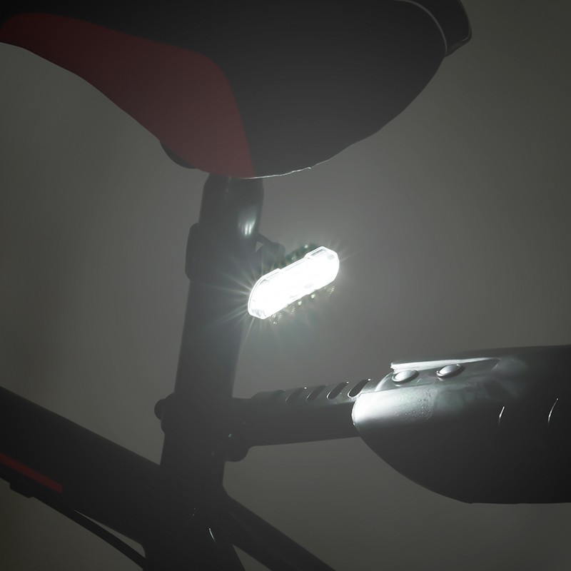 自行车尾灯山地车usb充电夜骑前灯电动车警示灯单车骑行装备配件