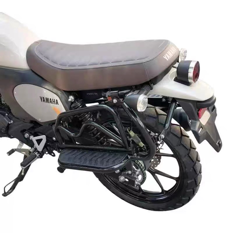 适用于雅马哈GT150尾箱架JYM150-8A改装后货架载物架侧翻脚踏配件