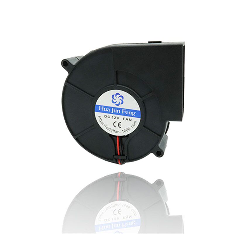全新9733离心风机 5V12V24V涡轮空气循环扇大风量烤炉直流鼓风机