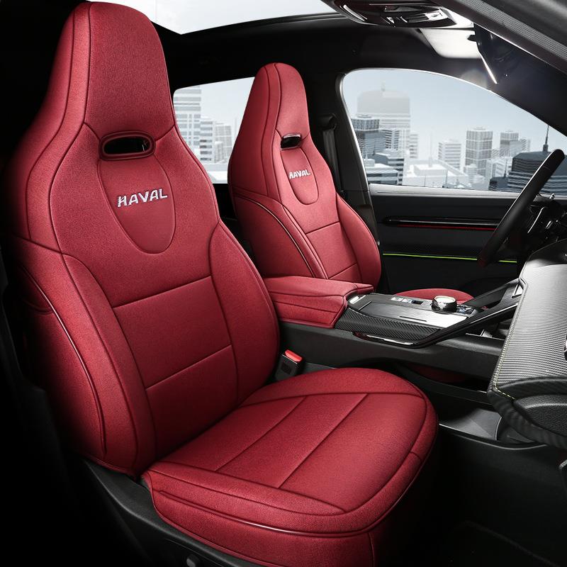 新款专车专用汽车坐垫四季通用适用于哈弗H6S亚麻原车线条五座套