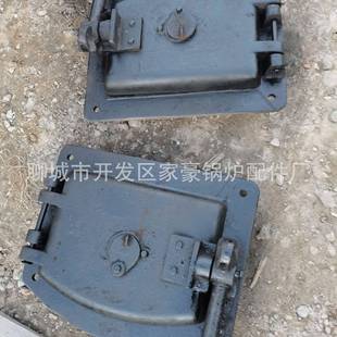 河南炉门铸铁锅炉炉门方炉门弧炉门生物质圆炉门检查防爆门锅炉配