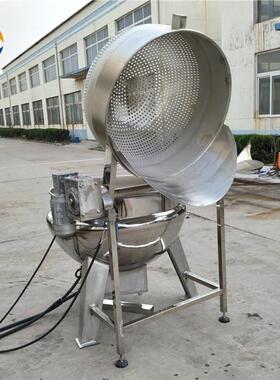 工业卤制品加工设备商用卤熟食锅大型不锈钢可倾斜式摇摆熬汤锅
