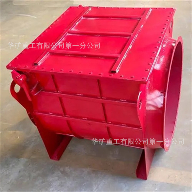 自带检查盖翻板式隔爆阀  法兰连接 DN1000翻板式管道单向隔爆阀