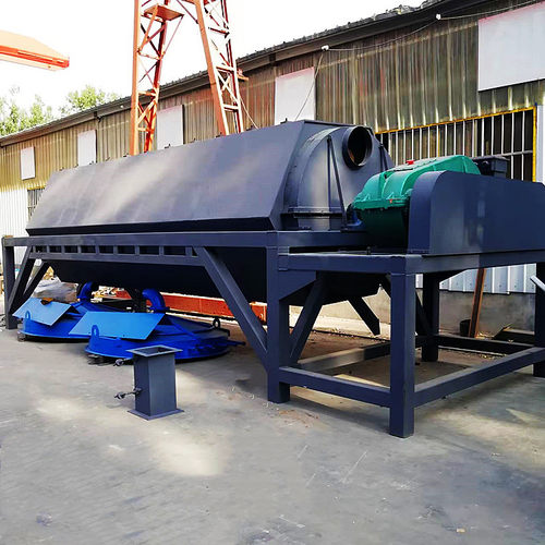 六角滚筒抛光机厂家五金表面处理除锈光亮打磨机加震动筛网抛光机