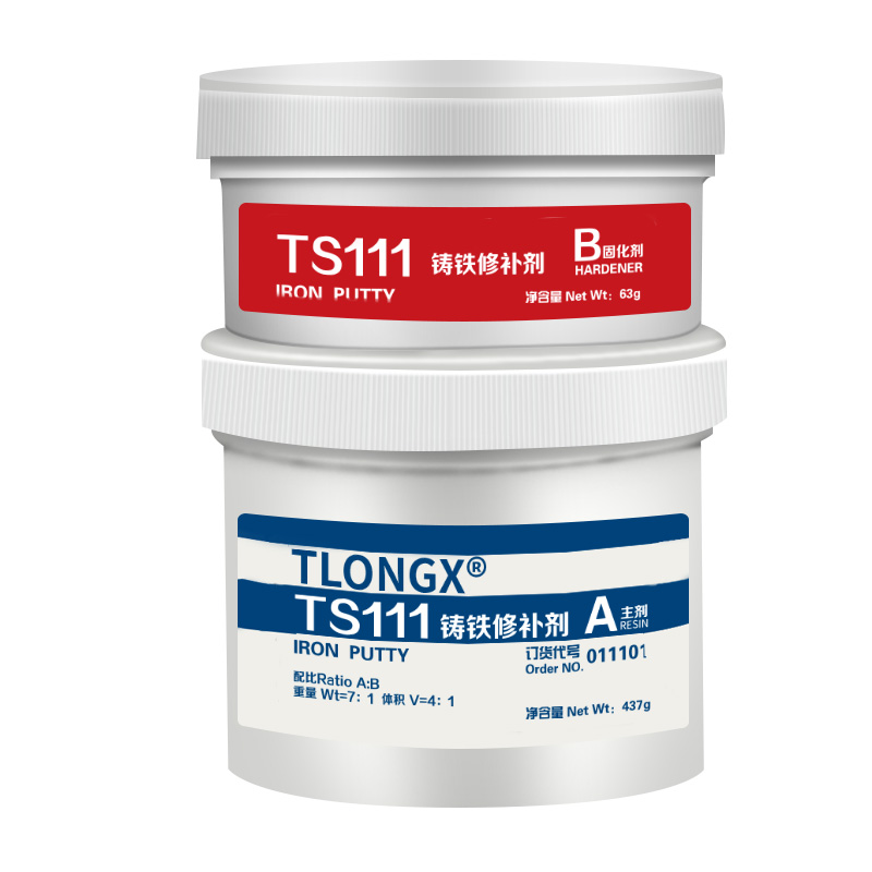 金属修补剂TS111铸铁112不锈钢113铝合金114铜件修复强力AB铸工胶