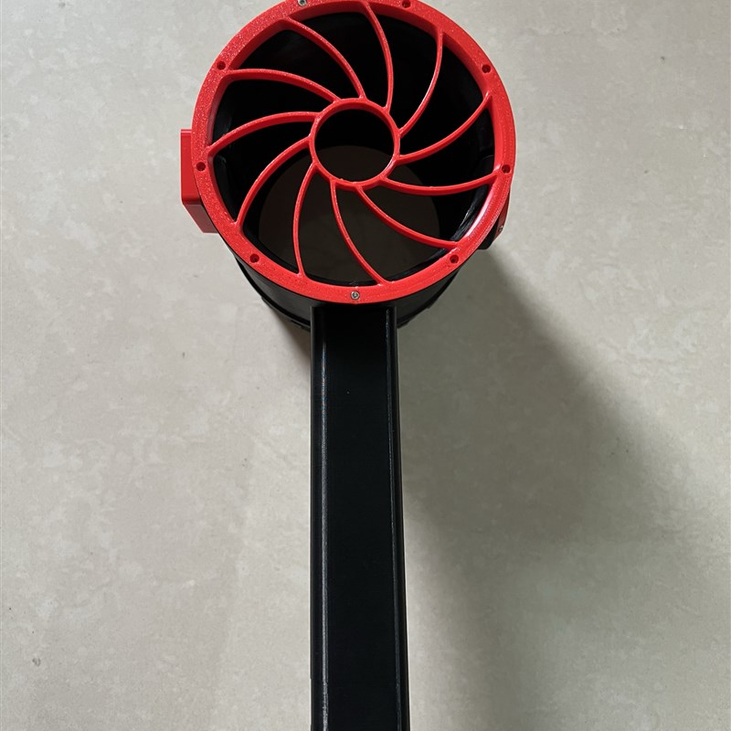 暴力风扇涡轮90涵道外壳配件涵道手持暴力吹风机风扇外壳飞翼 FMS