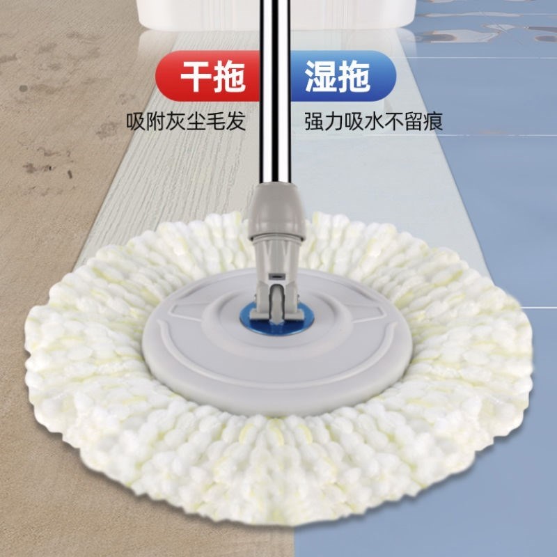 懒人托地把洗脱一体拖把桶套装家用一拖净旋转式扦把耐用自动脱水