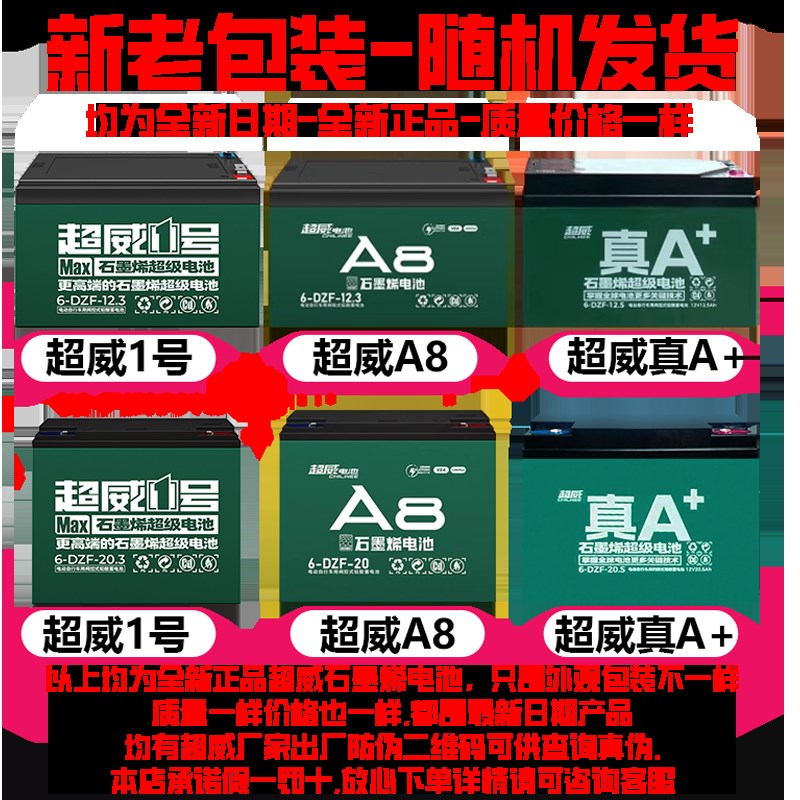 水泵专用电池直流潜水泵超威电瓶电动车铅酸抽水机浇菜12v24v家用