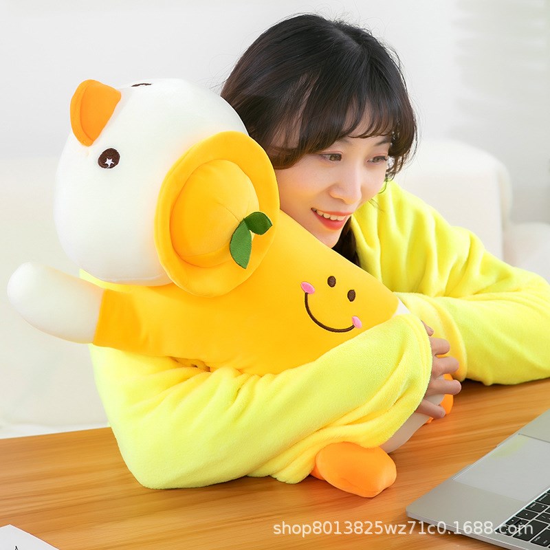 抱枕被子多功能公室汽车沙发w两用靠垫卡通公司活动礼品抱枕现货