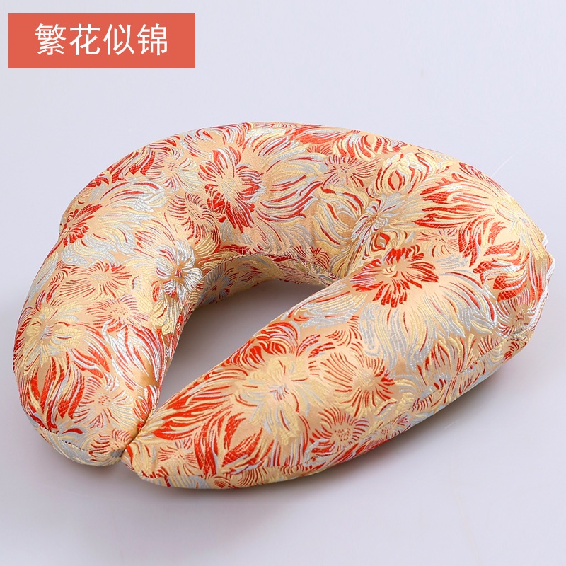 u型枕午睡枕蚕沙j荞麦枕头颈椎护颈枕靠枕脖子汽车飞机旅行U形枕