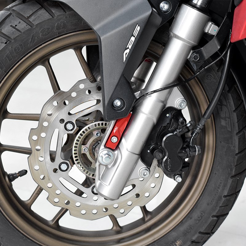 适用本田ADV160传感器保护罩 ADV150改装配件前刹ABS保护盖铝合金