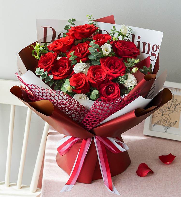 巨型超大花束情人节送老师北京天津上海广州太原生日花束鲜花速递