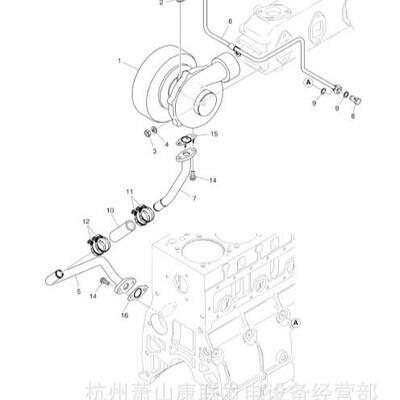 120106-00191六角法兰螺栓L136T斗山