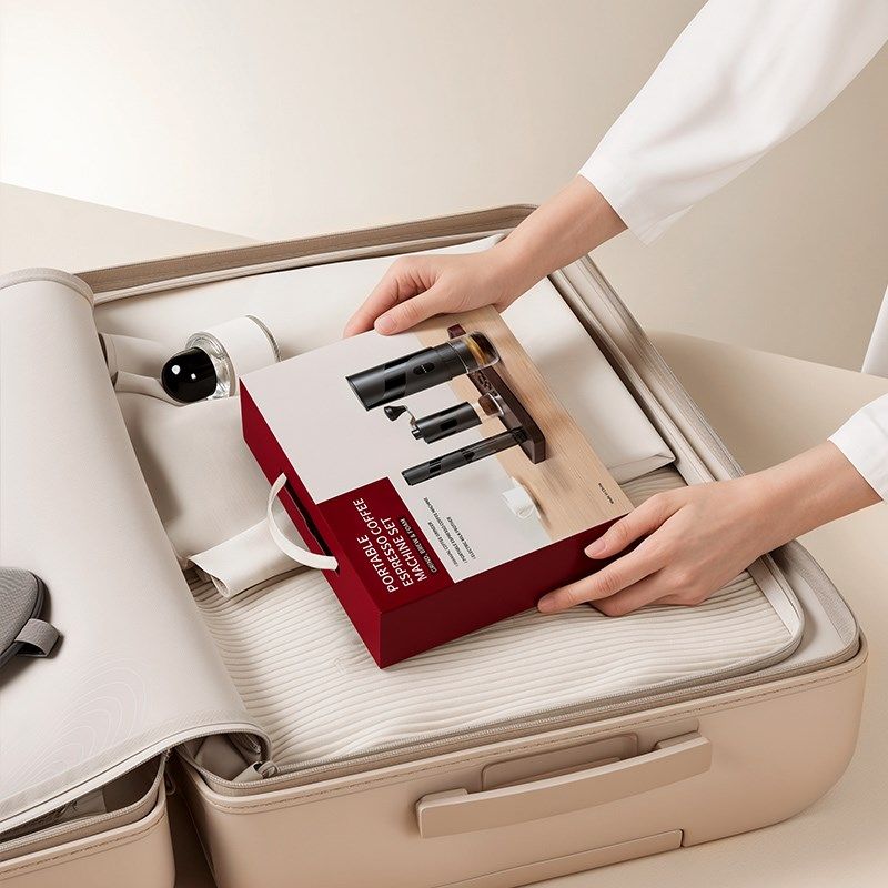 便携式意式咖啡机套装电动浓缩咖啡机胶囊萃取小型家用户外办公室