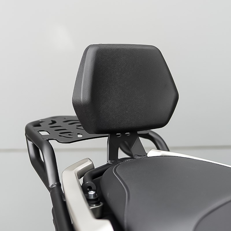 适用哈士奇150ADV前后保险杠改装护杠全包围杠后货架防摔防撞配件