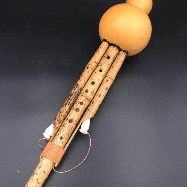 专业演奏级精品湘妃竹九孔宽音域原生态葫芦丝C调降B调D调G 调F调