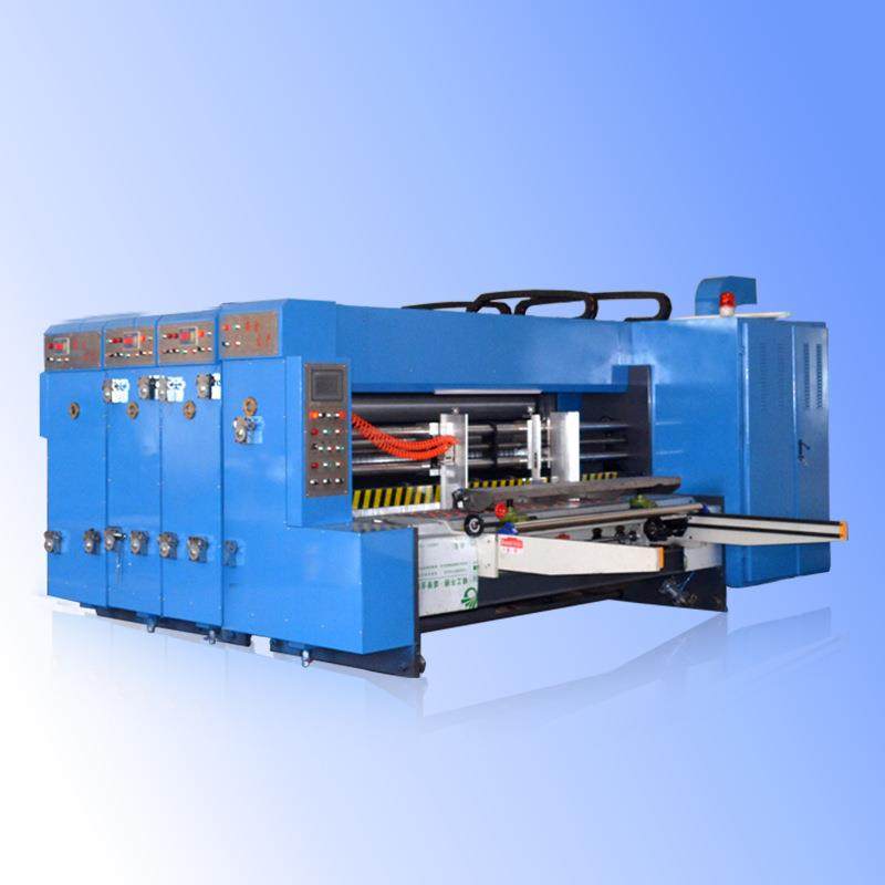 广东CN13系列自动双色水墨印刷开槽机 水墨印刷机 纸箱机械