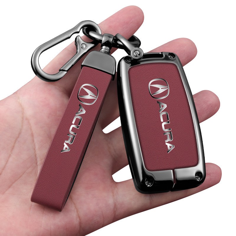 适用讴歌MDX钥匙套ZDX/ILX /RDX/CDX/RLX男汽车遥控防丢包扣