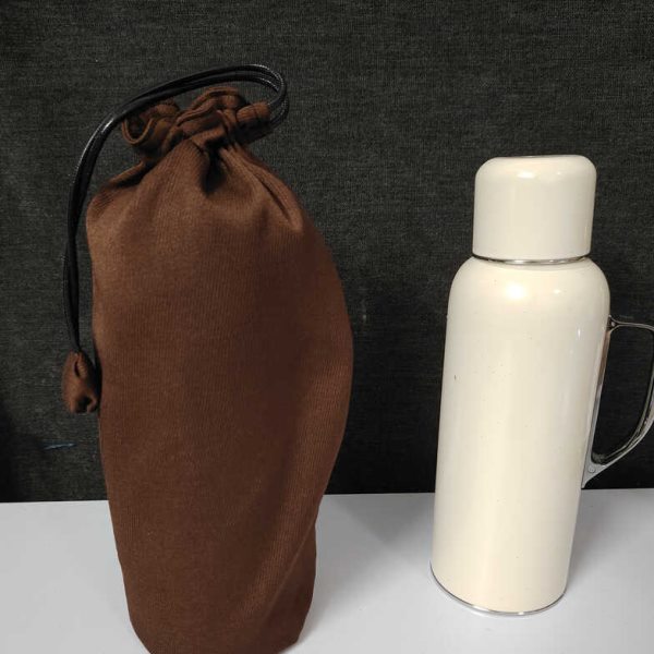 传家壶束口袋收纳布包杯套水壶包抽绳茶具茶事包新中式手工时尚包