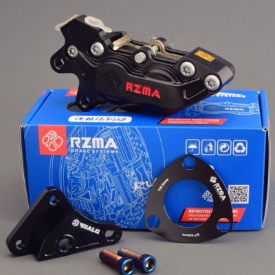 适用于F30C电动车原车减震升级前刹车对四大鲍鱼卡钳200MM碟刹盘