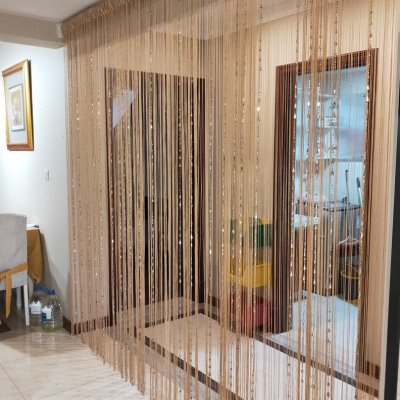 线帘流苏门帘隔断帘家用玄关遮挡客厅过道珠帘卧室装饰美容院帘子