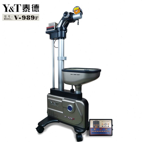 泰德发球机Y&T乒乓球自动发球机器V-989F乒乓球训练器标准版