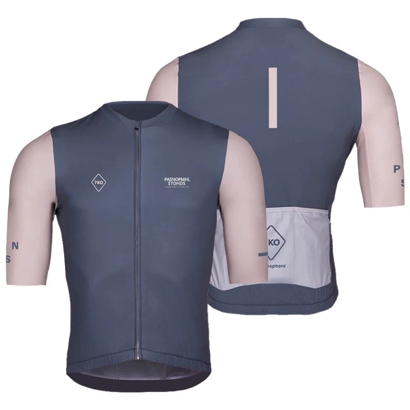 PAS夏季骑行服新款自行车短袖公路车上衣山地车骑行背带短裤速干