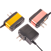 500头便携头灯直充电器 3.7V1A 18650锂电池圆口3.5 5.5mm接口4.2