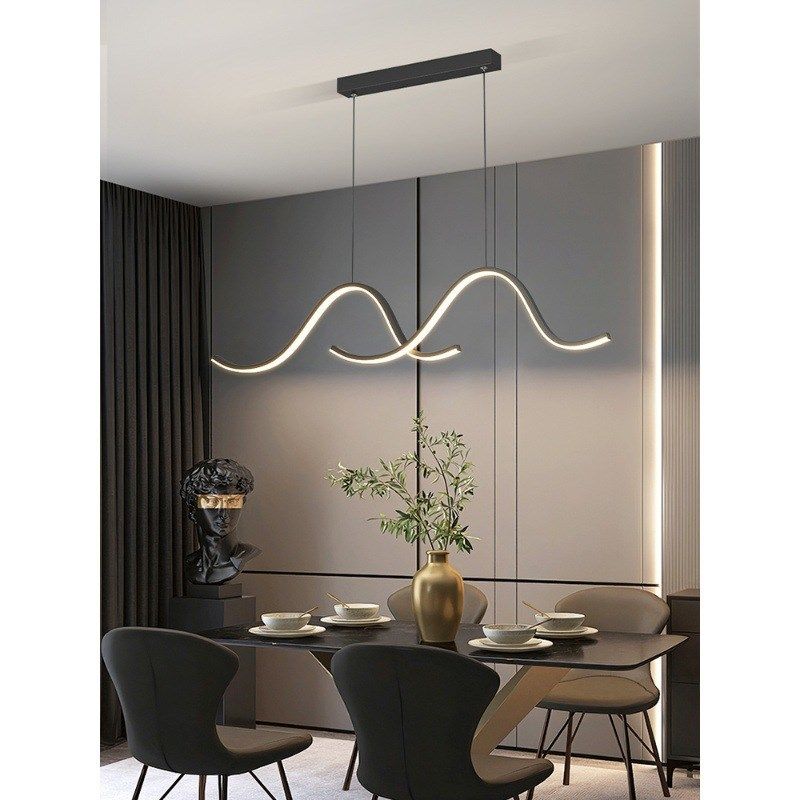 餐厅灯2025新款家用轻奢高级感客厅现代简约吃饭餐W桌吧台中山灯,家装灯饰光源,客厅吊灯,淘宝优惠券,粉丝福利购,淘宝优惠卷