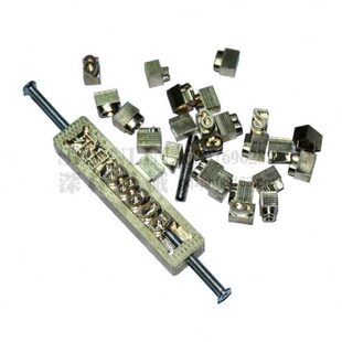 头0 槽烫金机Z机 5字8mm 印 活烫A 字槽模具打字 烫 铜 印9