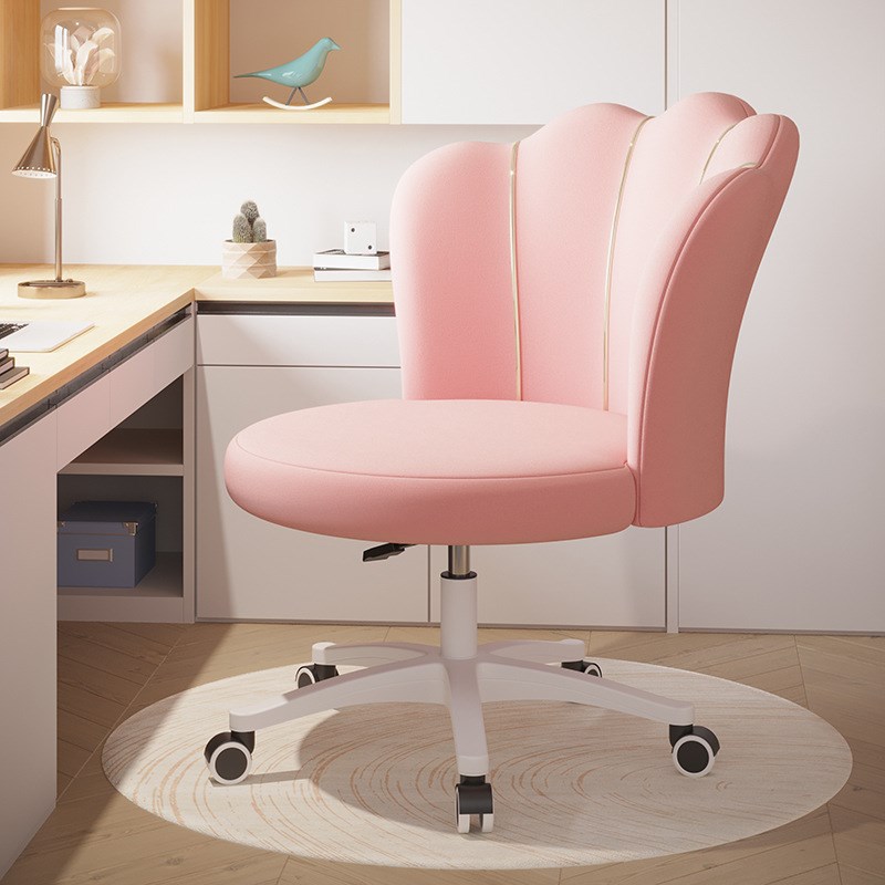 椅子女生卧室宿舍电脑椅家用可旋转升降化妆椅久坐舒适靠背书桌椅