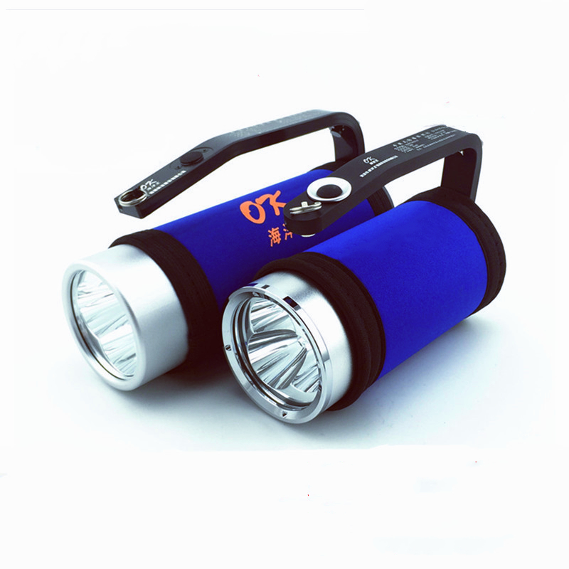 防爆手电海洋王RJW7101/LT 7102A手提式探照灯可充电超亮强光电筒