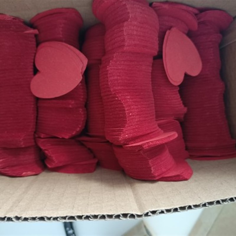 彷真阻燃纸花瓣音j乐节彩带礼花爱心求婚情人节花瓣雨酒吧手抛撒