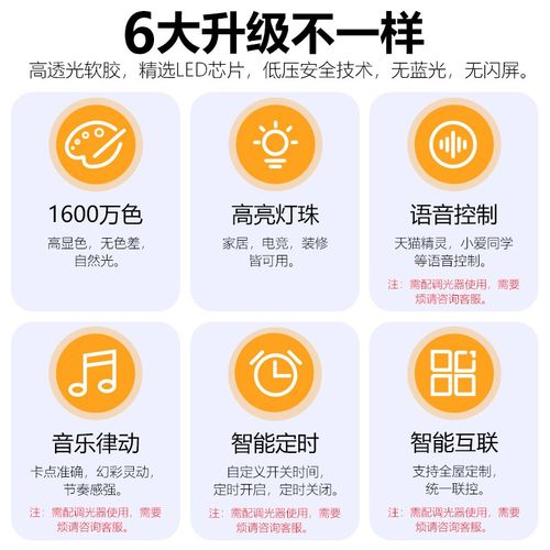 室内220V转12V幻彩RGB灯带低压24V智能APP遥控电竞房客厅吊顶氛围