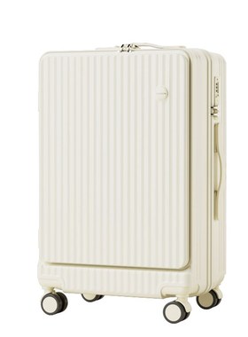 MCHNA KTCC多功能前开口y旅行箱子行李箱拉杆箱女学生密码箱登机