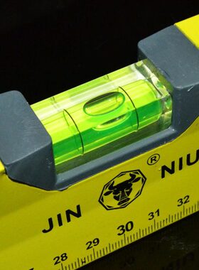 (00强磁60水平尺mmmm铝合金高精度五金 ) 010测量工具