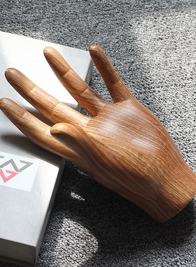 抽象艺术摆件创意手掌饰品收x纳展示架样板房客厅卧室桌面现代摆