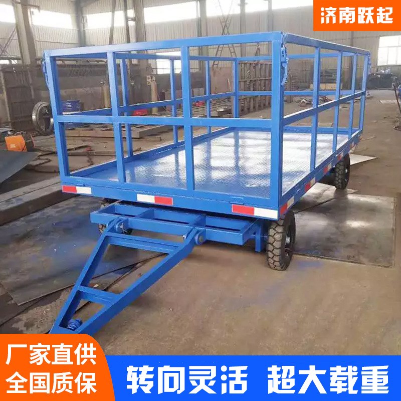牵引拖挂车20吨牵引平板拖车物A流拉货搬用工具厂区用叉车牵引车