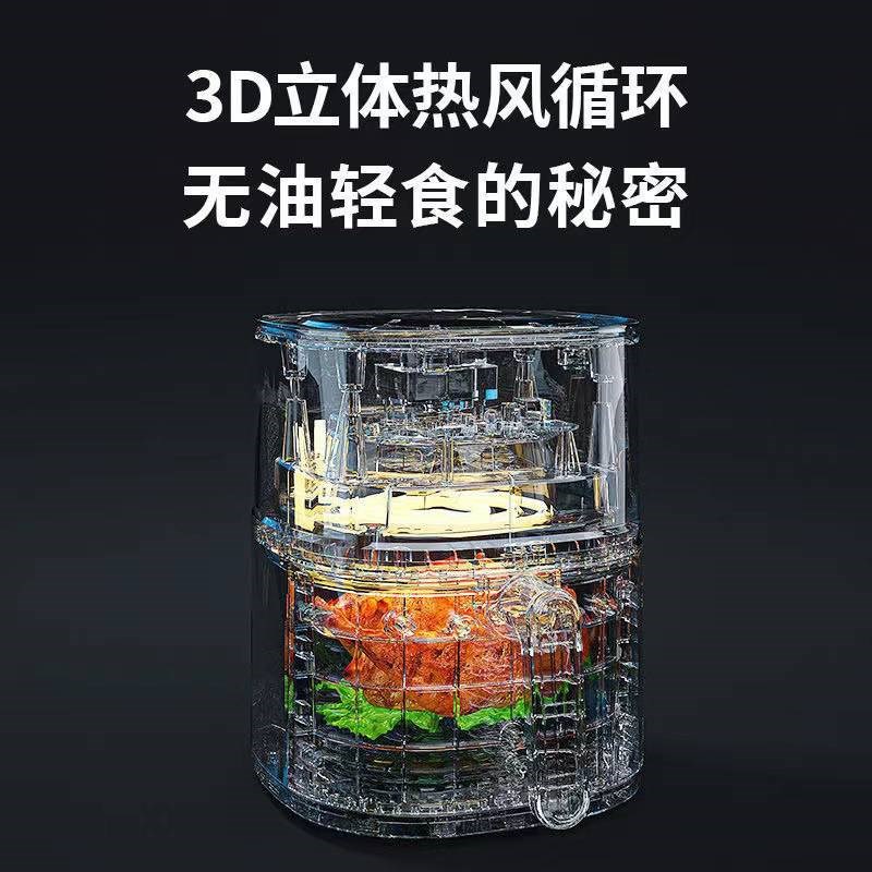 家用空气电炸锅机电烤箱一体多功能全自动智能无油X2024新款