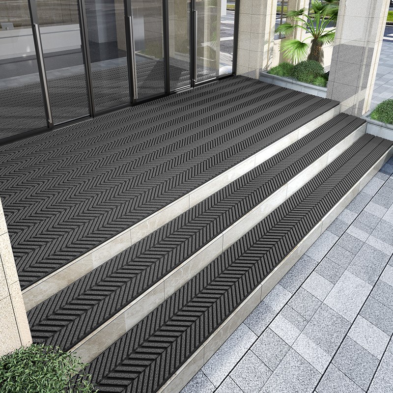 室外楼梯踏步垫酒店门口大理石台阶防滑垫商用地毯冬W天户外地垫