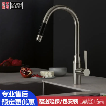 德国Dornbracht当代厨房龙头SYNC下拉式龙头带喷雾式龙头33870895