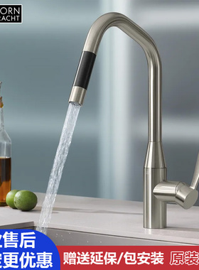 德国Dornbracht当代厨房龙头SYNC下拉式龙头带喷雾水龙头33875895