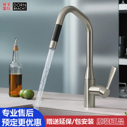 德国Dornbracht当代厨房龙头SYNC下拉式龙头带喷雾水龙头33875895