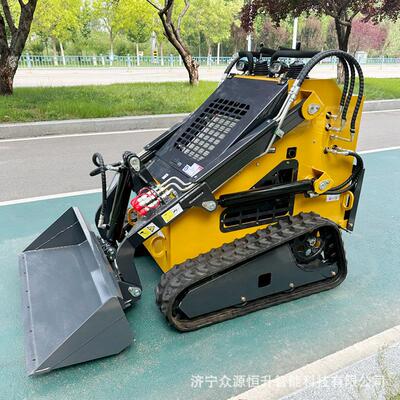 出口北美ZY380小型履带式滑移装载机Skidsteerloader滑移铲车